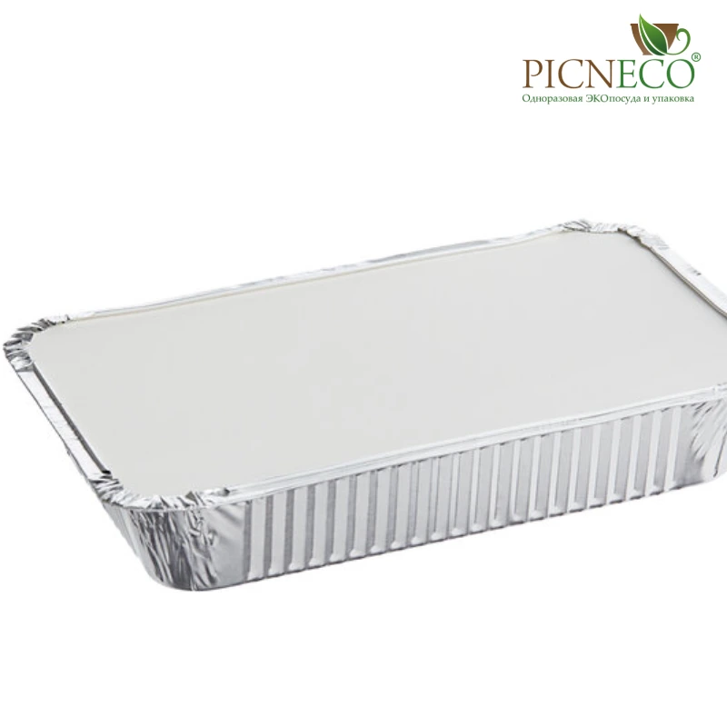 товар Крышка (картон+алюм) к контейнеру 253*187 мм (2000 мл) ALL327K